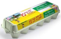 12 œufs Le Gavot datés du jour de ponte