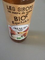 Sirop de Pomme Poire au sucre de canne Bio Equitable