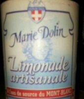 Limonade artisanale a l'eau de source du Mont Blanc