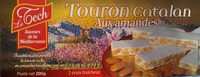 Touron catalan aux amandes