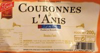 Couronnes à l’anis