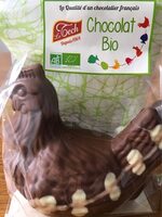 Moulage en chocolat pur beurre de cacao