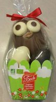 Bonbons bio poussin chocolat lait Le Tech