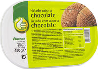 Helado sabor a chocolate