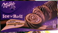 Ice'n'Roll Glaces Chocolat-Vanille