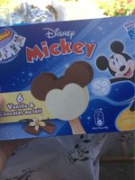 Glaces vanille & chocolat au lait Disney