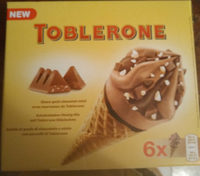 Cônes glace au cacao miel & morceaux de chocolat au lait