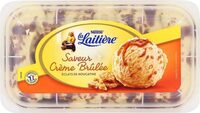 Crème glacée saveur crème brûlée