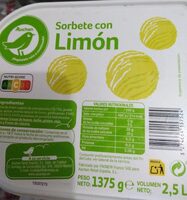 Sorbete de limon