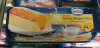 Bûche ananas mangue citron