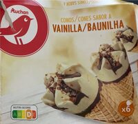 Conos sabor vainilla