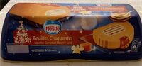Feuilles craquantes vanille caramel beurre salé