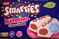 Smarties Bûchettes Choco vanille