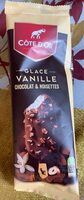 Glace vanille chocolat noisette