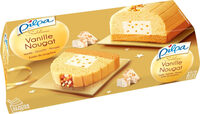 Bûche glacée vanille nougat