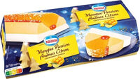 Bûche mangue passion ananas & citron