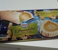 L'amandière Vanille, caramel, Nougatine & et Amandes 9/10 parts