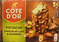Glace pistache chocolate & amandes