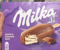 Vanilla & chocolate swirl