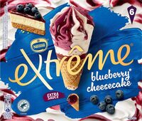 Cornets Blueberry Cheesecake