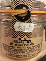 Rillettes de canard vendéen