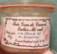 Foie gras de canard entier mi-cuit