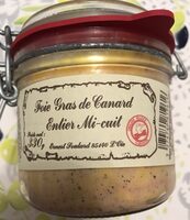 Foie gras de canard entier mi-cuir