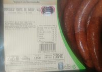 Merguez forte de boeuf 1kg
