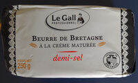 Beurre de Bretagne à la crème maturée demi-sel