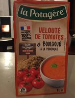 Velouté de tomates et boulgour à la provencale