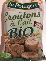 Croûtons à l'ail Bio au blé complet