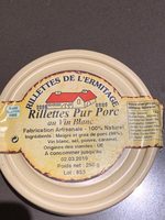 Rillettes pur porc