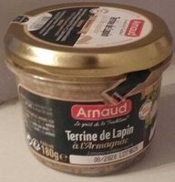 Terrine de lapin à l'armagnac