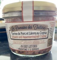 Terrine de Porc et Lièvre au Cognac
