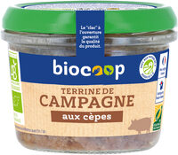 Terrine campagne cèpes