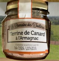 Terrine de canard a l armagnac
