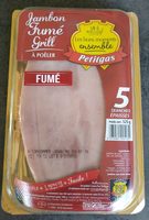 Jambon fume grill, 5 tranches épaisses