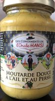 Moutarde douce a l ail et au persil