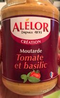 Moutarde tomate et basilic
