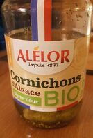 Cornichons d'Alsace aigres-doux