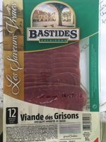 Bastides Grisons Meat Speciality (beef) 12 Slices