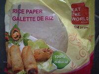 Eat The World Galettes Riz    31 Cm 400g