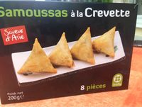 Samoussas à la crevette