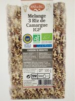 Mélange de 3 riz complets biologiques
