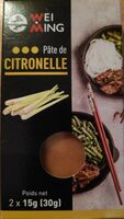 Pâte de citronelle
