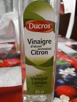 Vinaigre d'alcool aromatisé Citron