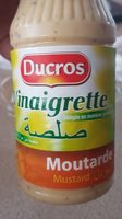 Vinaigrette allegee en matieres grasses moutarde