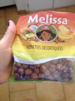 Noisettes décortiquées
