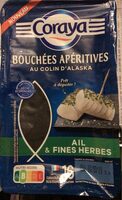 Bouchées apéritives au colin d’Alaska