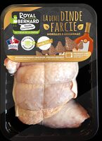Demi dinde farcie morilles armagnac